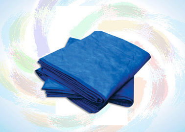 Blue or White Spunbond Non Woven Medical Fabric Eco friendly and Waterproof