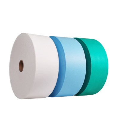 Hydrophobic Hot Air 25gram 175mm SS Non Woven Fabric For Sugical Face Mask
