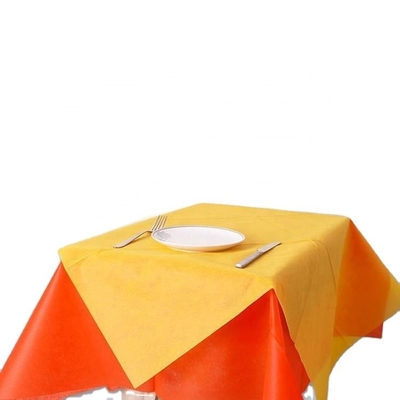 Disposable 100% Polypropylene Biodegradable Table Cloth Cover for Coffee Shop