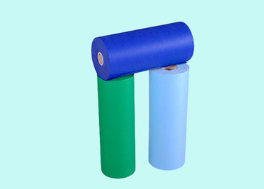 Virgin Polypropylene Spunbond Furniture Non Woven Fabric Blue / Red / Green