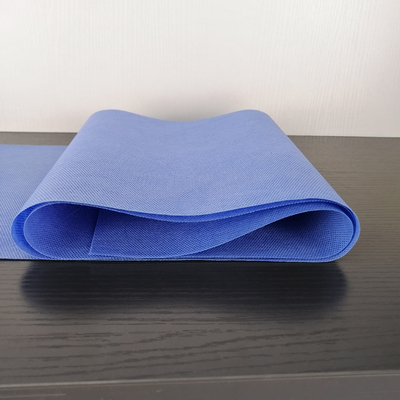100% pp Medical Blue color SMS Non Woven Fabric For Bed Sheet