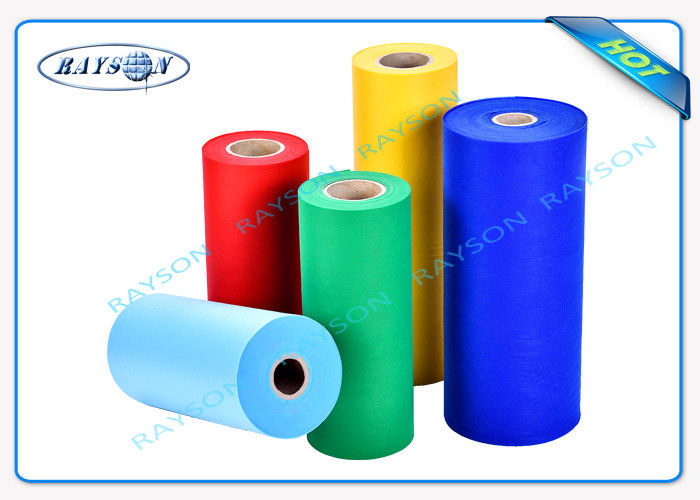 Soft Feeling PP Spunbond Non Woven Fabric 100% Virgin PP For Face Mask And Surgical Gown