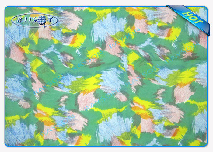 Custom design width 2.2m printed non woven fabric for package OEM accepted