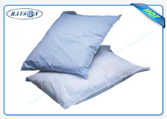 Printed Logo Airline Non Woven Fabric Bags Pillow Cover/ Headrest Cover OEM