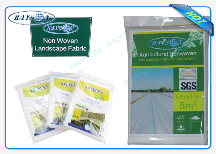 Eco Friendly Horticulture Vegetable Garden Weed Barrier Fabric Anti UV Packed In Agriculture Non Woven Cover