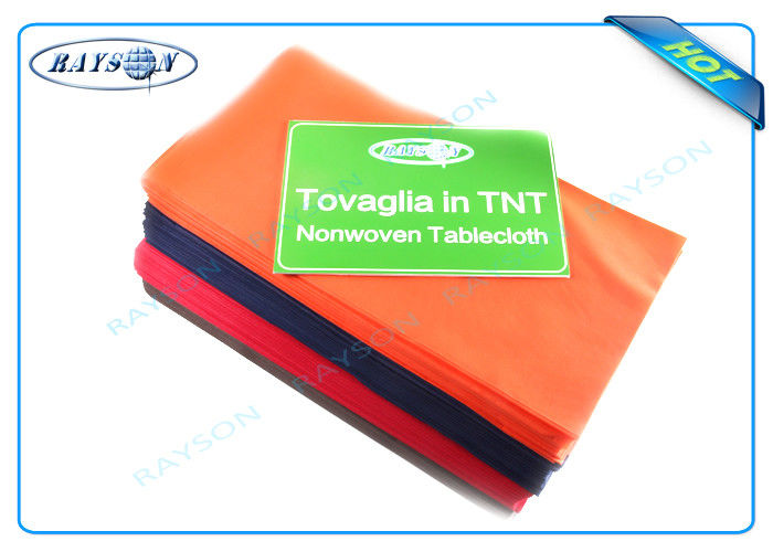 Cutting Size Disposable Non Woven Tablecloth For Outdoor Resturant Popular Used
