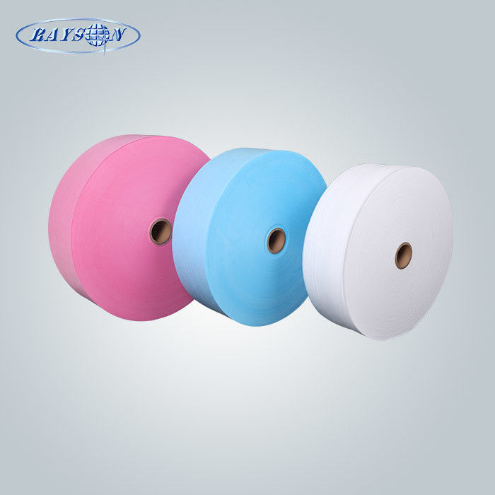 3Ply Mask Material Soft PP Spunbond Non Woven Fabric 25gr 175mm 195mm