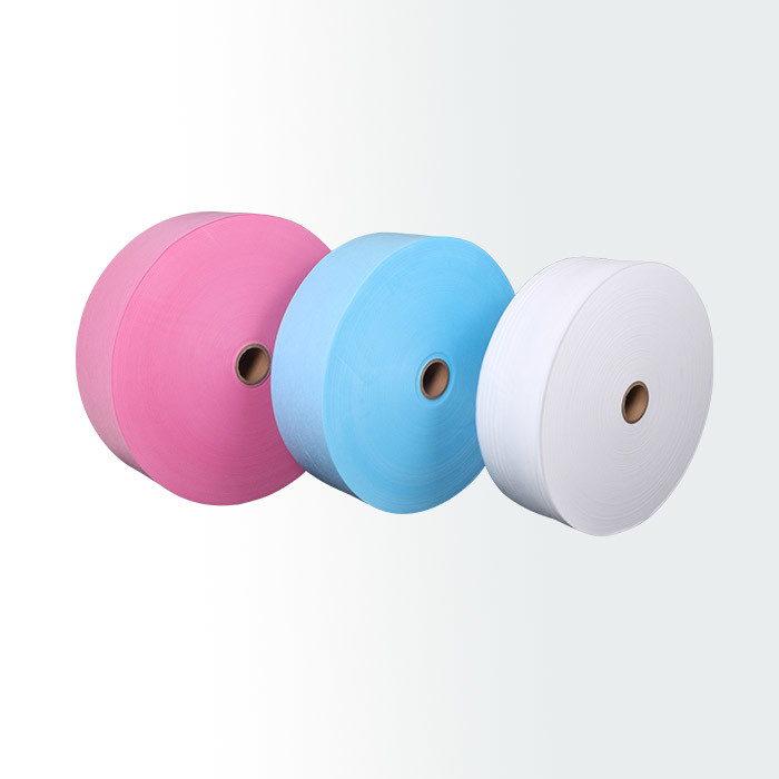 Hydrophobic Hot Air 25gram 175mm SS Non Woven Fabric For Sugical Face Mask